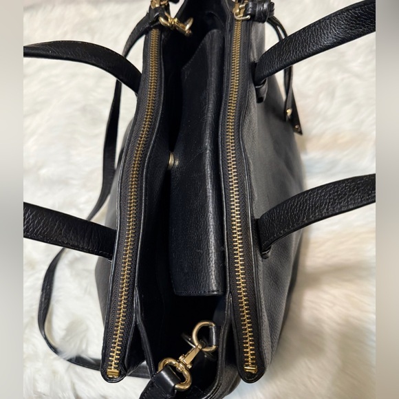 Banana Republic Vintage Hartford Satchel Leather Tote - Picture 11 of 16